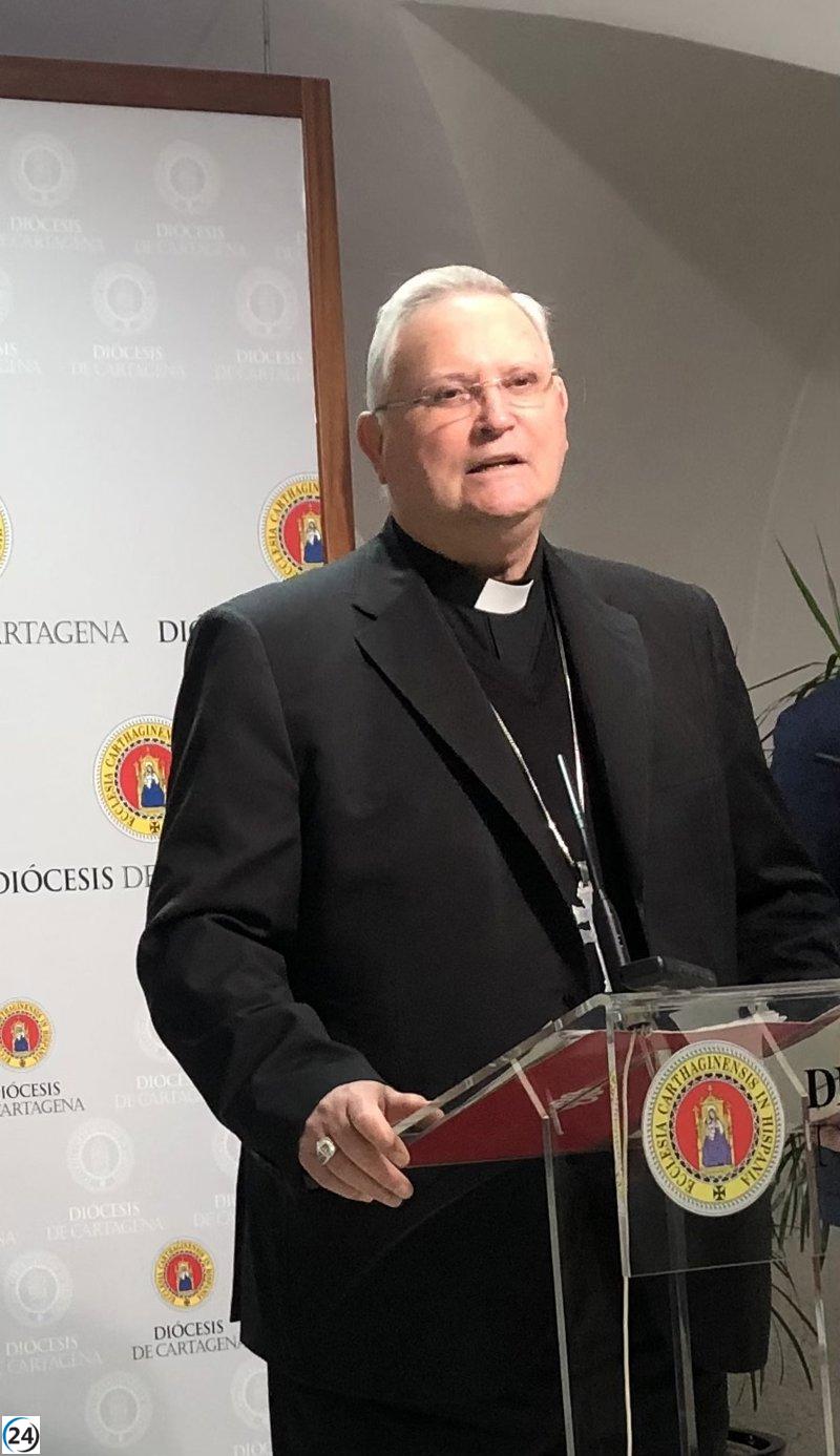 Obispo de Cartagena insta a la población a mantener el mensaje del Evangelio en Navidad