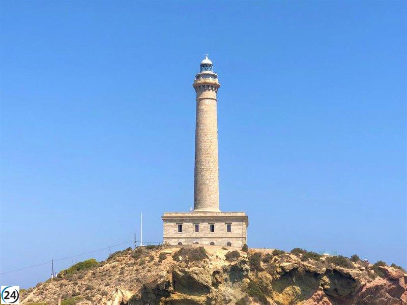 El Faro de Cabo de Palos en Cartagena está siendo considerado como BIC por el Ministerio de Cultura.