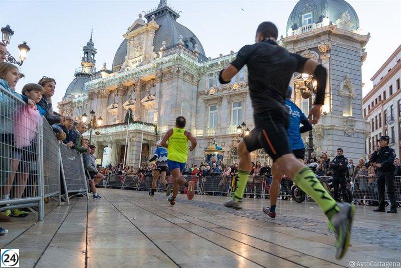 La masiva carrera San Silvestre en Cartagena marca el fin del año 2023